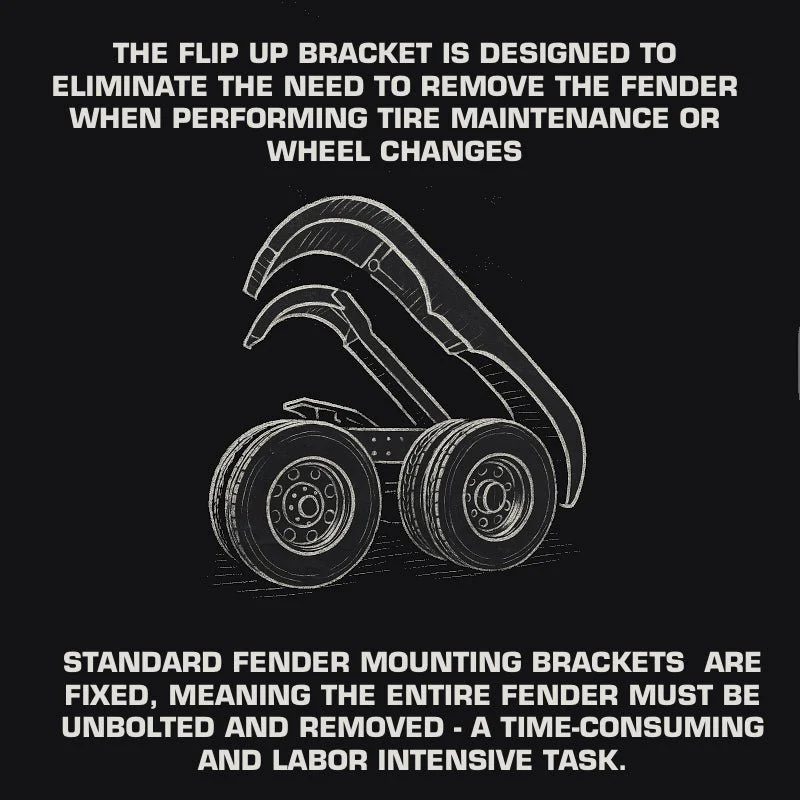 Stealth Double Hump Rear Fenders - Thumbnail 4