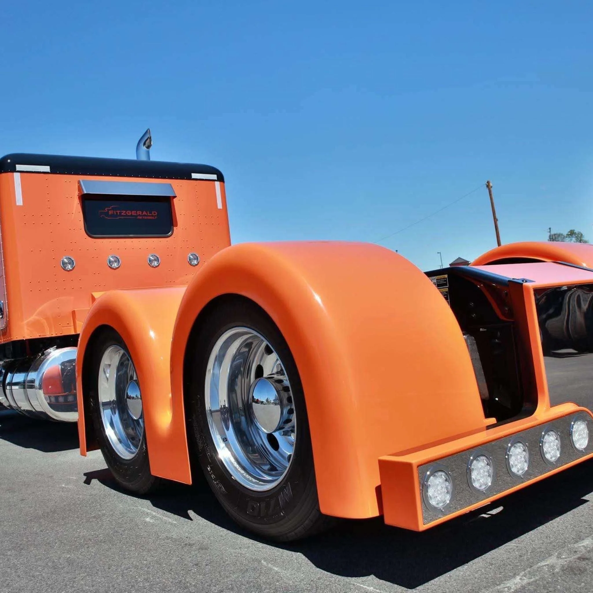 Project Two Double Hump Rear Fender Set