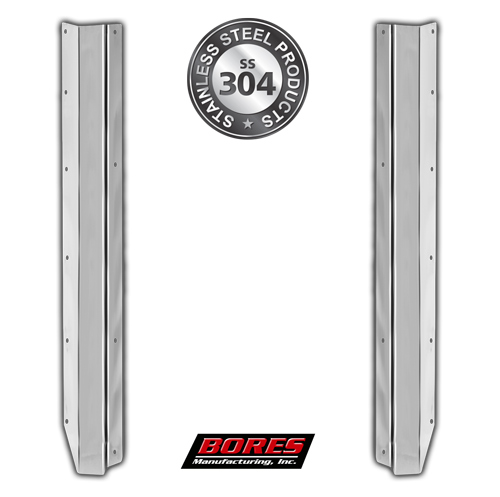 Kenworth W900B Side Grille Surrounds - Thumbnail 2