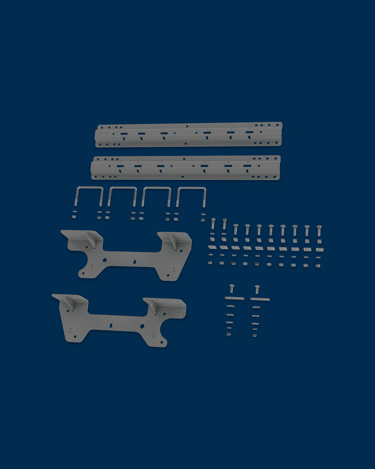 Universal Mounting Rails with Custom Installation Brackets - RVK2504