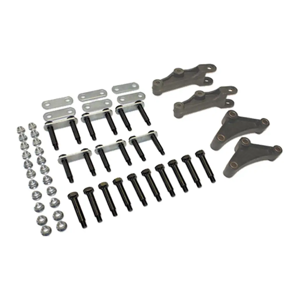 Axle Double-Eye Suspension Kit, 2,200-8,000-lb. Triple Axles, 33" Axle Spacing
