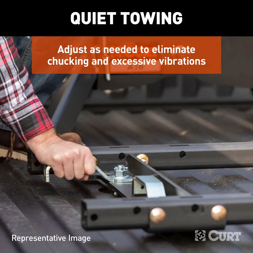 Puck System 5th Wheel Rails, Select Chevy Silverado, GMC Sierra 2500 HD, 3500 HD - Thumbnail 6