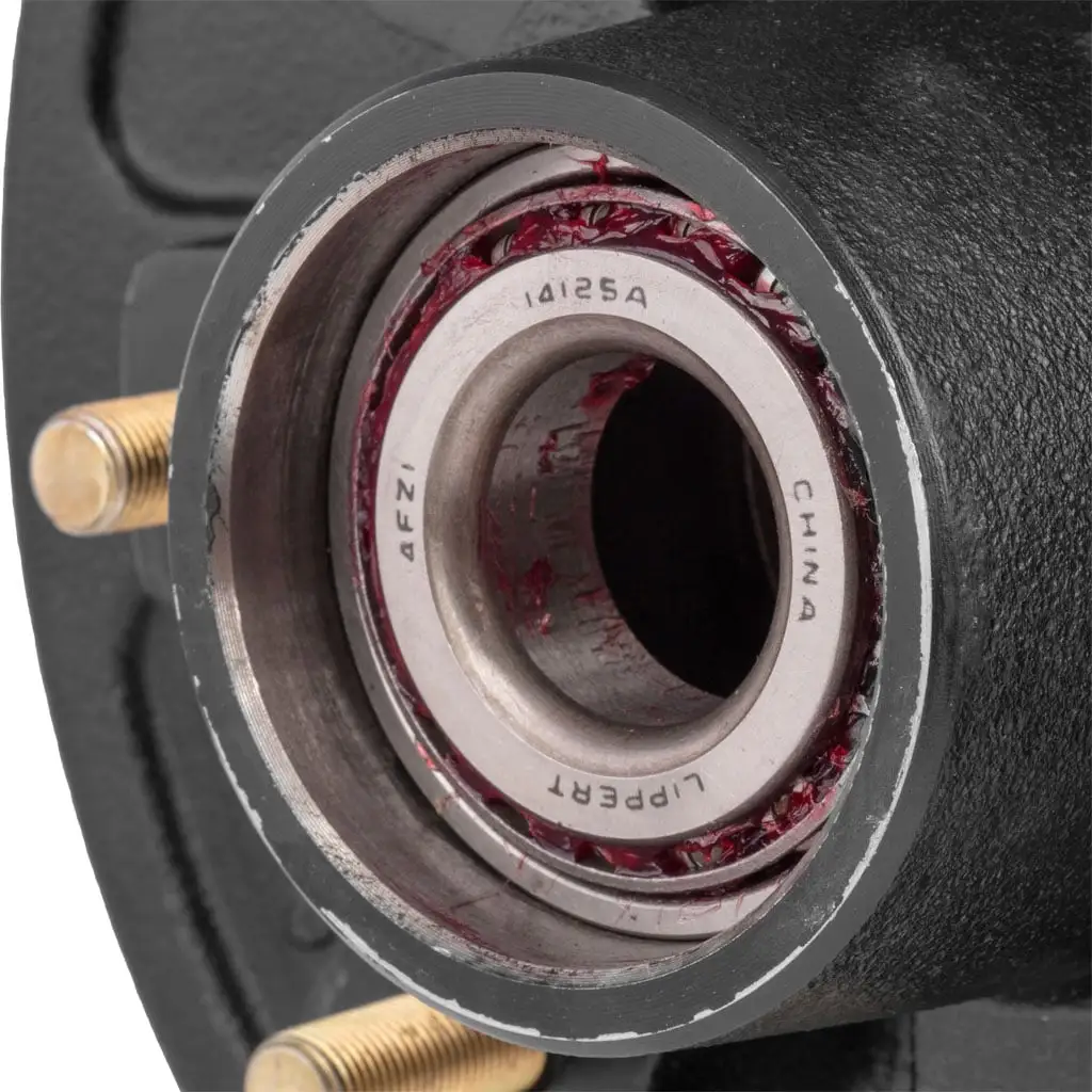 12" Brake Hub Complete Kit with Installed Bearings, 7,000-lb. Axles - Thumbnail 5