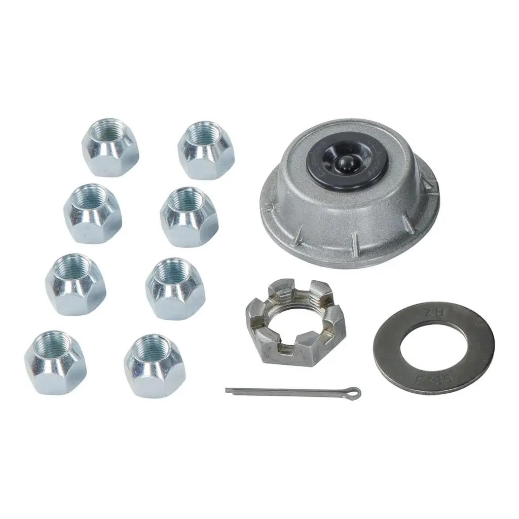 12" Brake Hub Complete Kit with Installed Bearings, 7,000-lb. Axles - Thumbnail 8