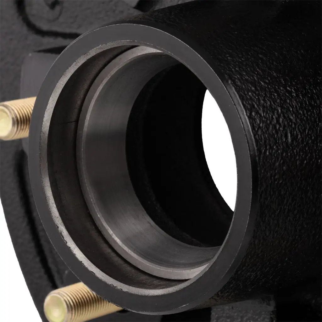 12" Brake Hub with Races & Wheel Studs, 7,000-lb. Axles, 8 on 6-1/2" Pattern - Thumbnail 5