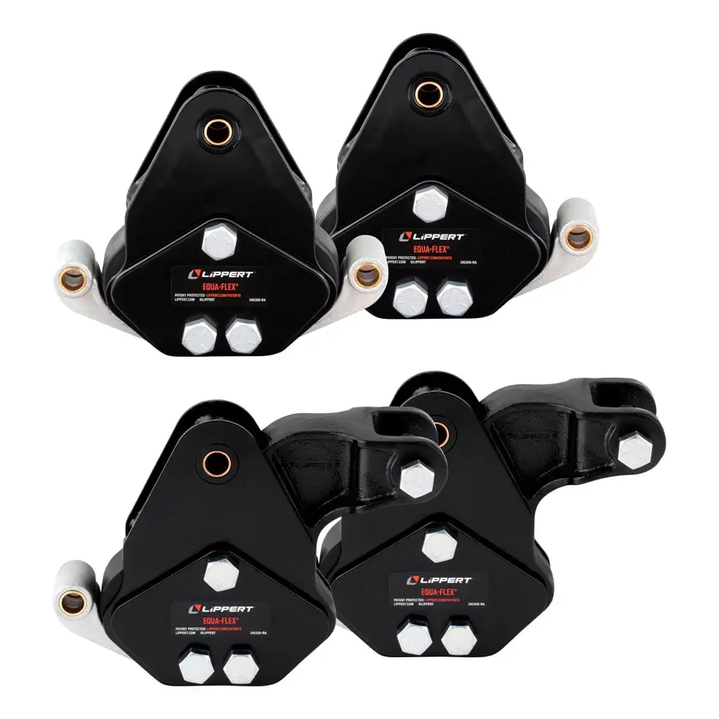 Equa-Flex Rubberized Equalizer Triple Axle Kit, Heavy-Duty 5,000-8,000-lb. Axles - Thumbnail 3