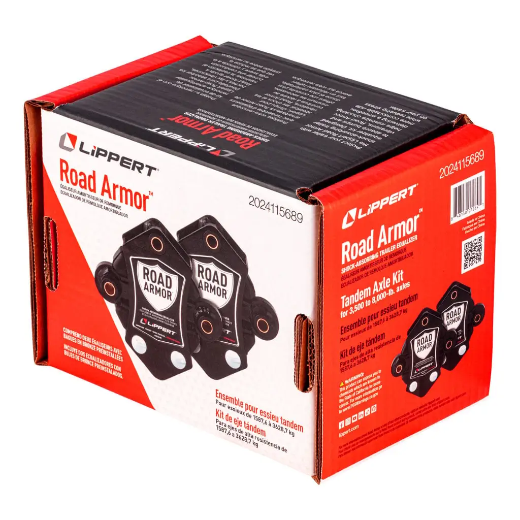 Road Armor™ Shock-Absorbing Trailer Equalizer Tandem Axle Kit, 3,500-8,000-lb. - Thumbnail 13