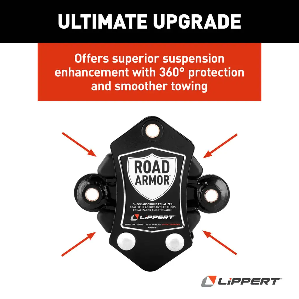 Road Armor™ Shock-Absorbing Trailer Equalizer Tandem Axle Kit, 3,500-8,000-lb. - Thumbnail 8