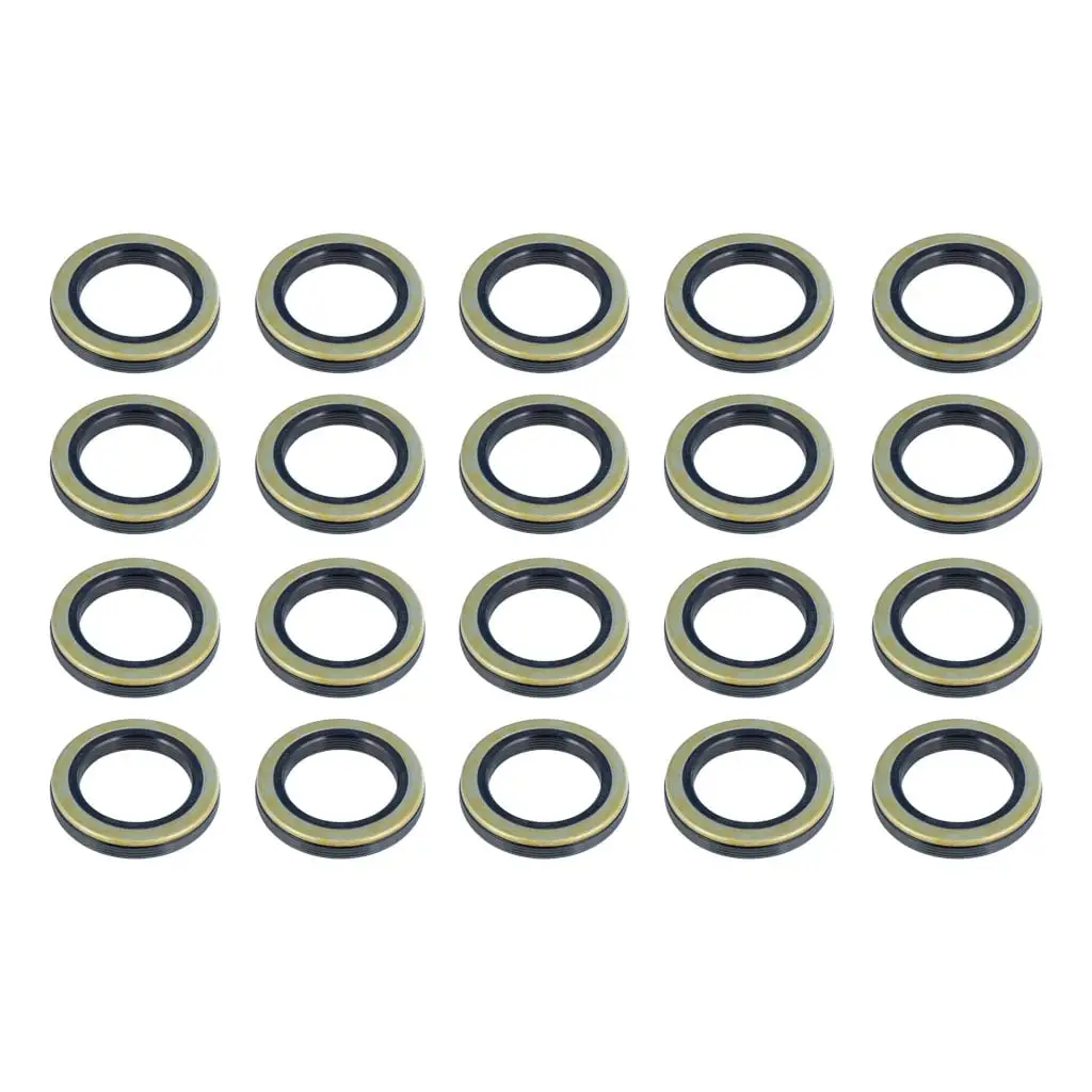 Unitized Oil Seal, 5,200-8,000-lb. Axles, 2.25" Spindle Shaft Diameter, 20 Pack