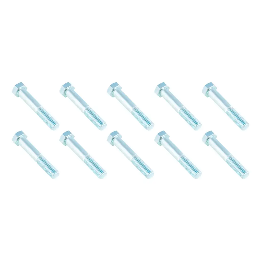 Trailer Suspension Hex Bolt, 3/4" Diam., 3/4"-10 Thread, 4-1/2" Length, 10 Pack