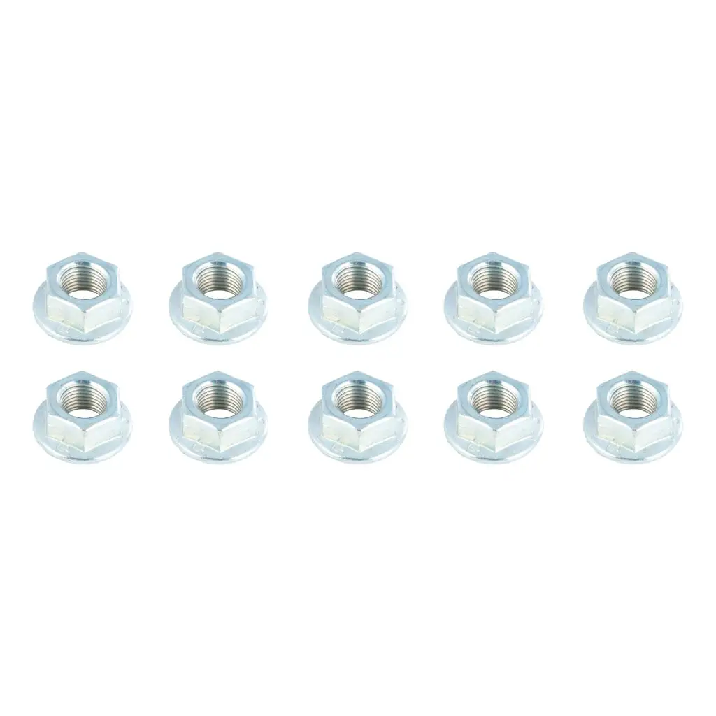 Lippert 2025047566 Trailer Suspension Hex Flange Nut 1/2"-20 Thread Size 10 Pack