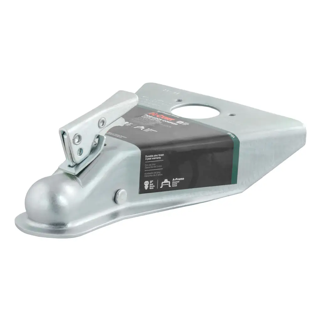 2" A-Frame Coupler with Posi-Lock (5,000 lbs, Zinc)