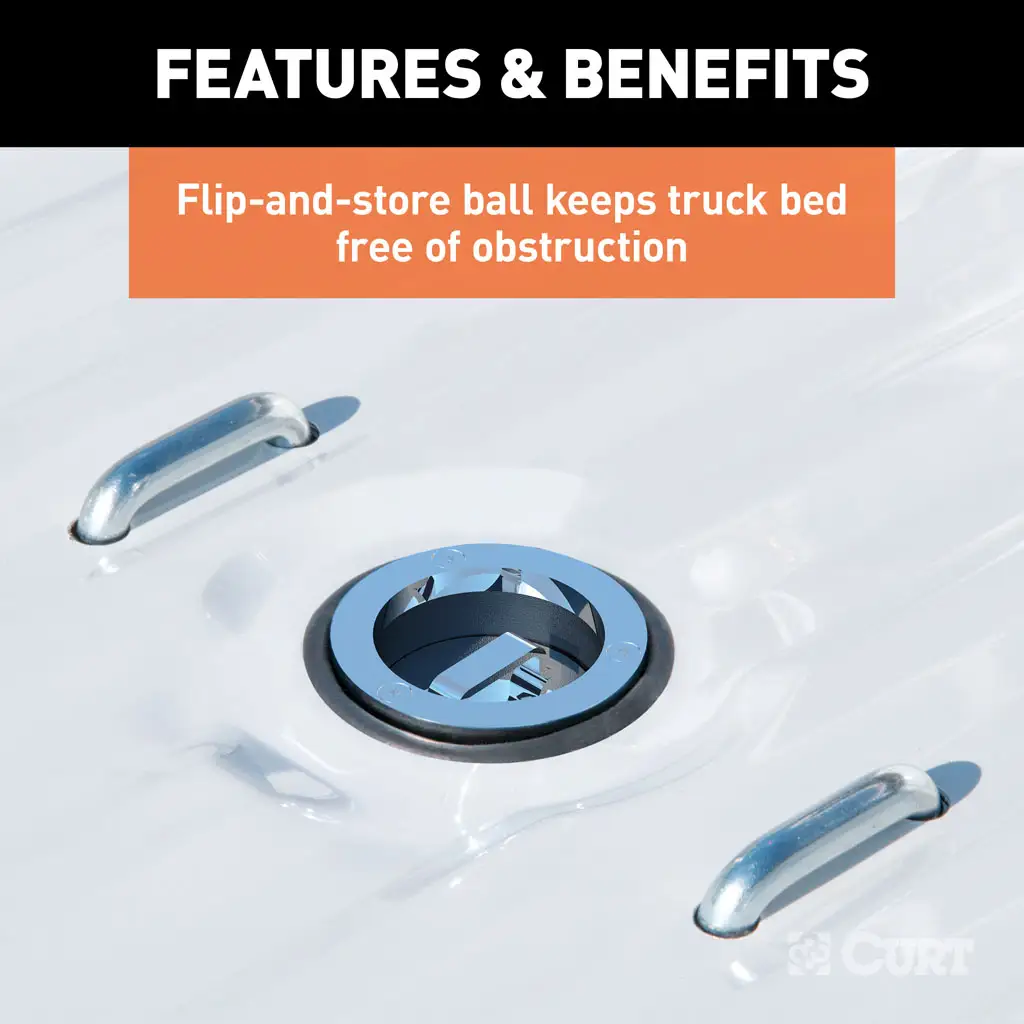 Double Lock 2-5/16" Gooseneck Ball - Thumbnail 5