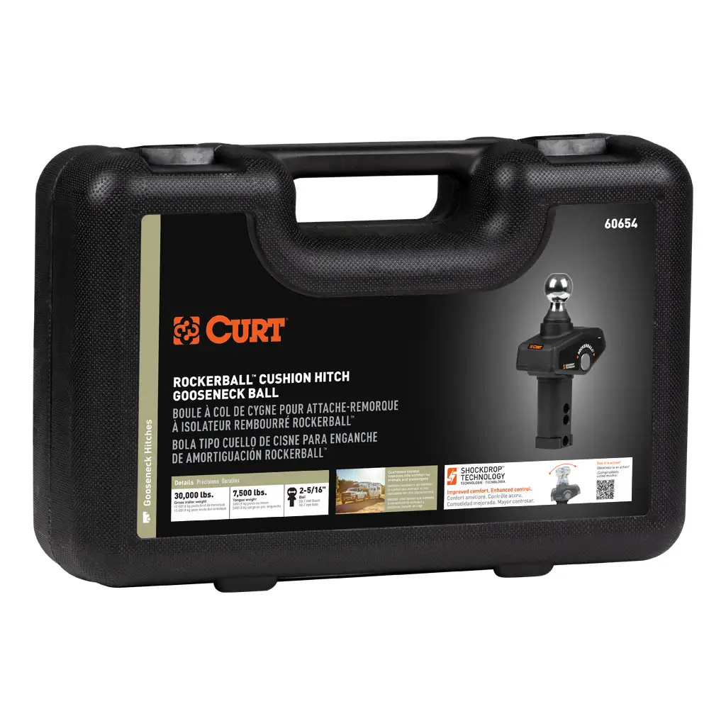 RockerBall 2-5/16" Cushion Hitch Gooseneck Ball - Thumbnail 10