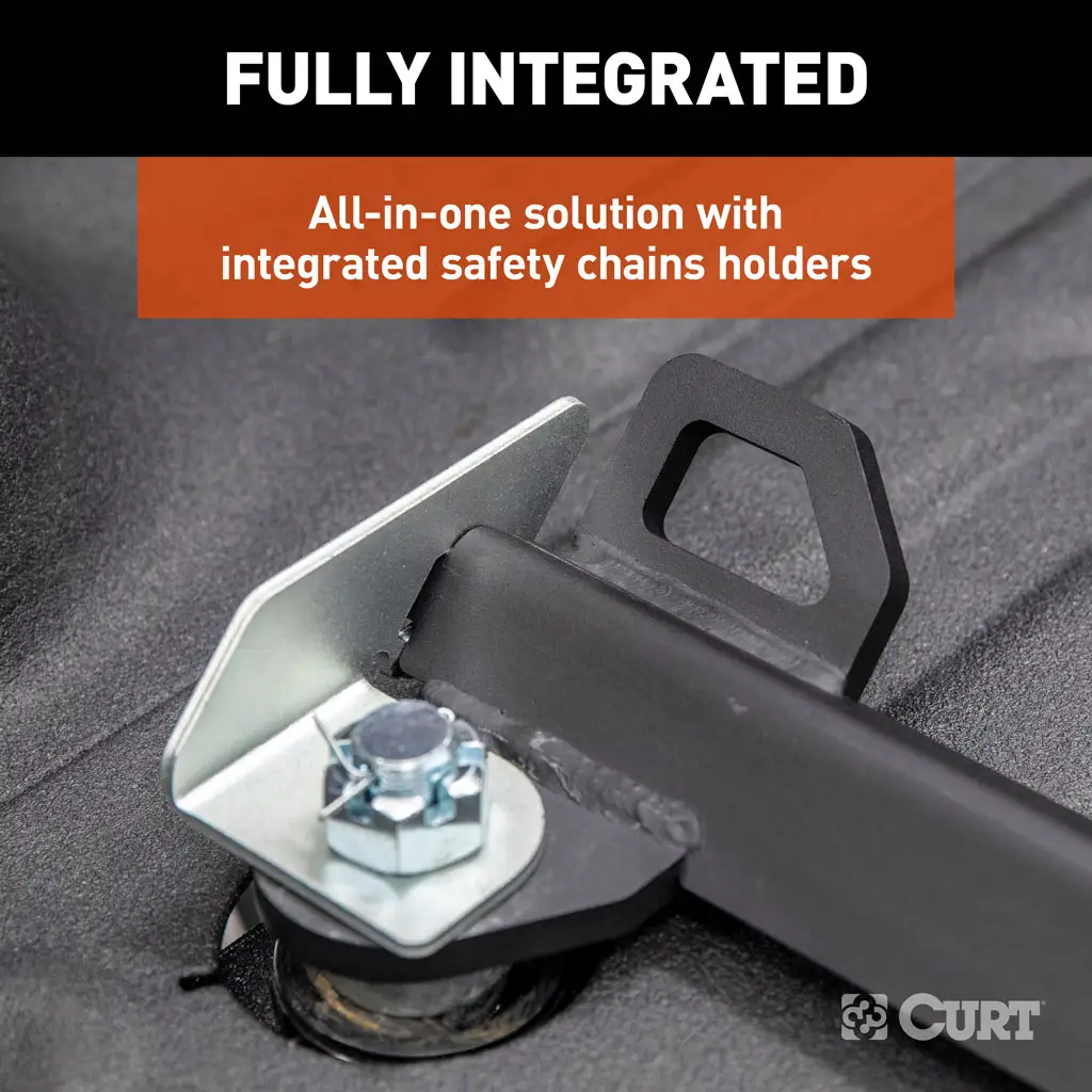 Multi-Fit OEM Puck System Gooseneck Ball with 4" Offset - Thumbnail 6