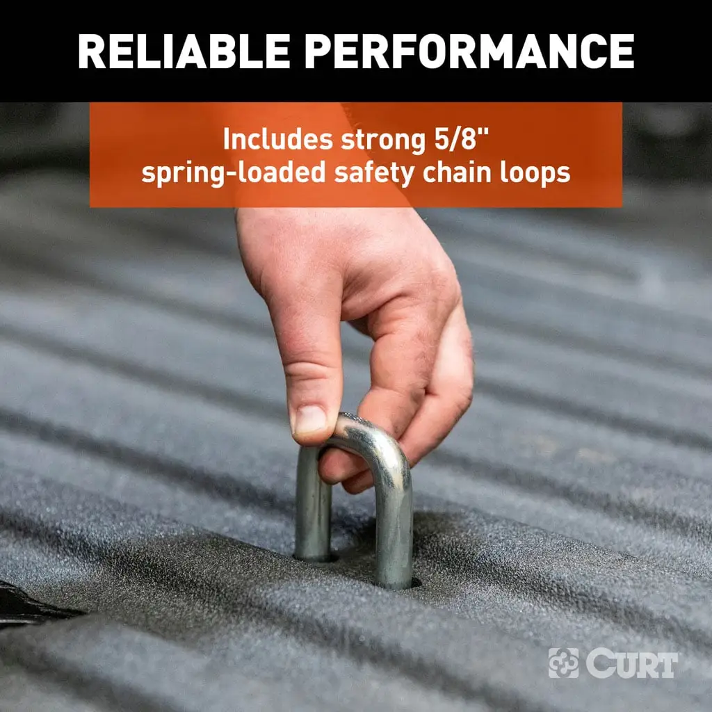 PowerHaul Double Lock Gooseneck Hitch, Fits Select Chevy Silverado, GMC Sierra - Thumbnail 9