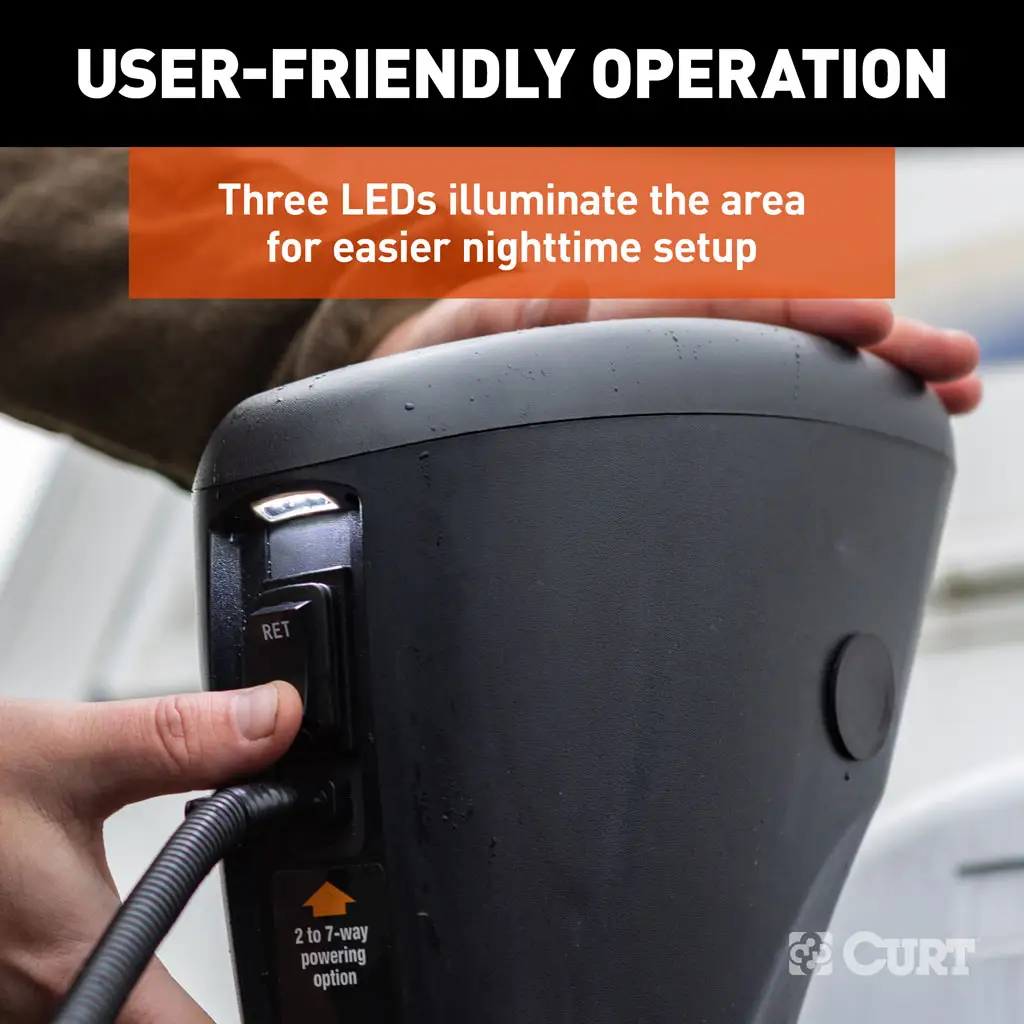 Lippert Power Stance Tongue Jack, 3,500 lbs - Thumbnail 6