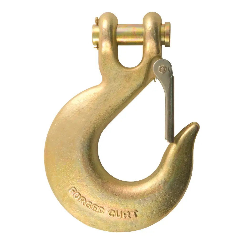 5/8" Safety Latch Clevis Hook (65,000 lbs, 3/4" Pin)