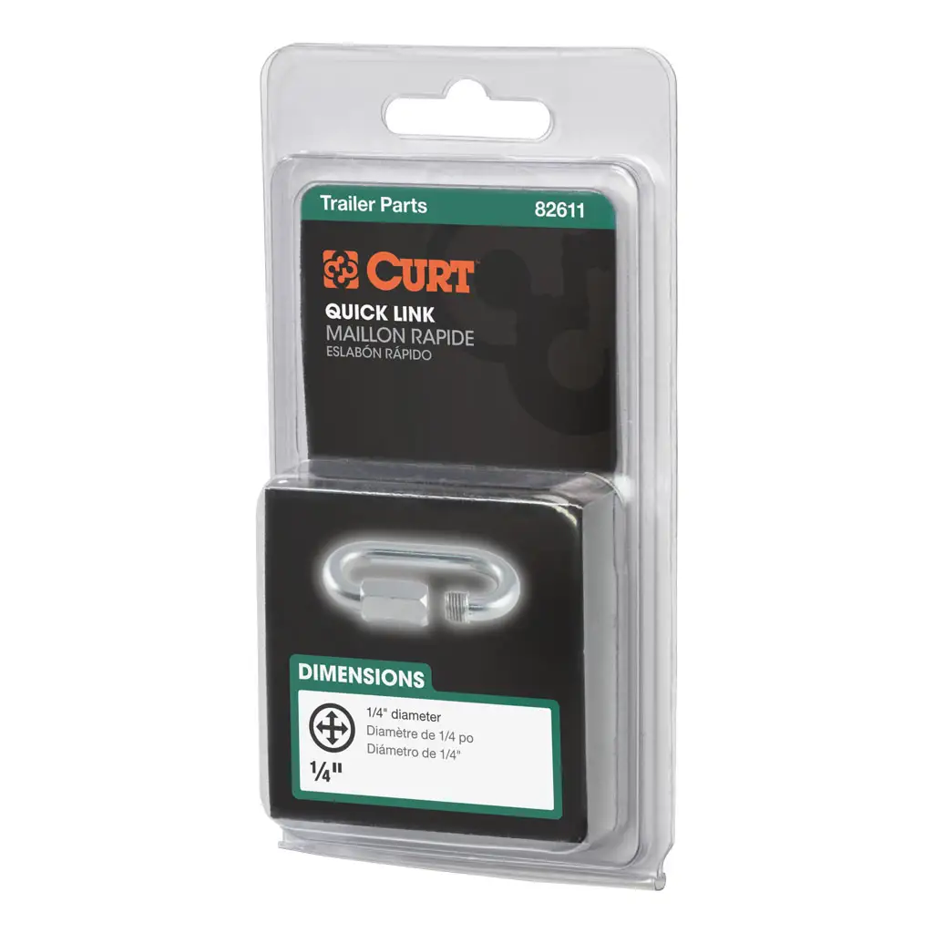 1/4" Quick Link (4,400 lbs. Breaking Strength, Packaged) - Thumbnail 6