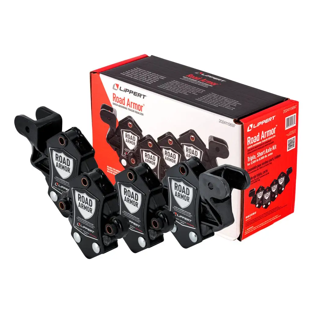 Road Armor Shock-Absorbing Trailer Equalizer