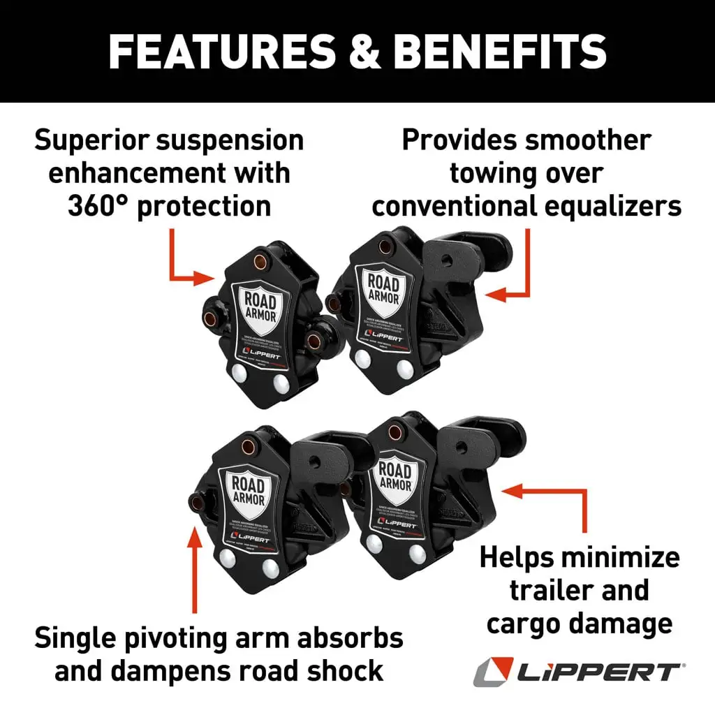 Road Armor Shock-Absorbing Trailer Equalizer - Thumbnail 7