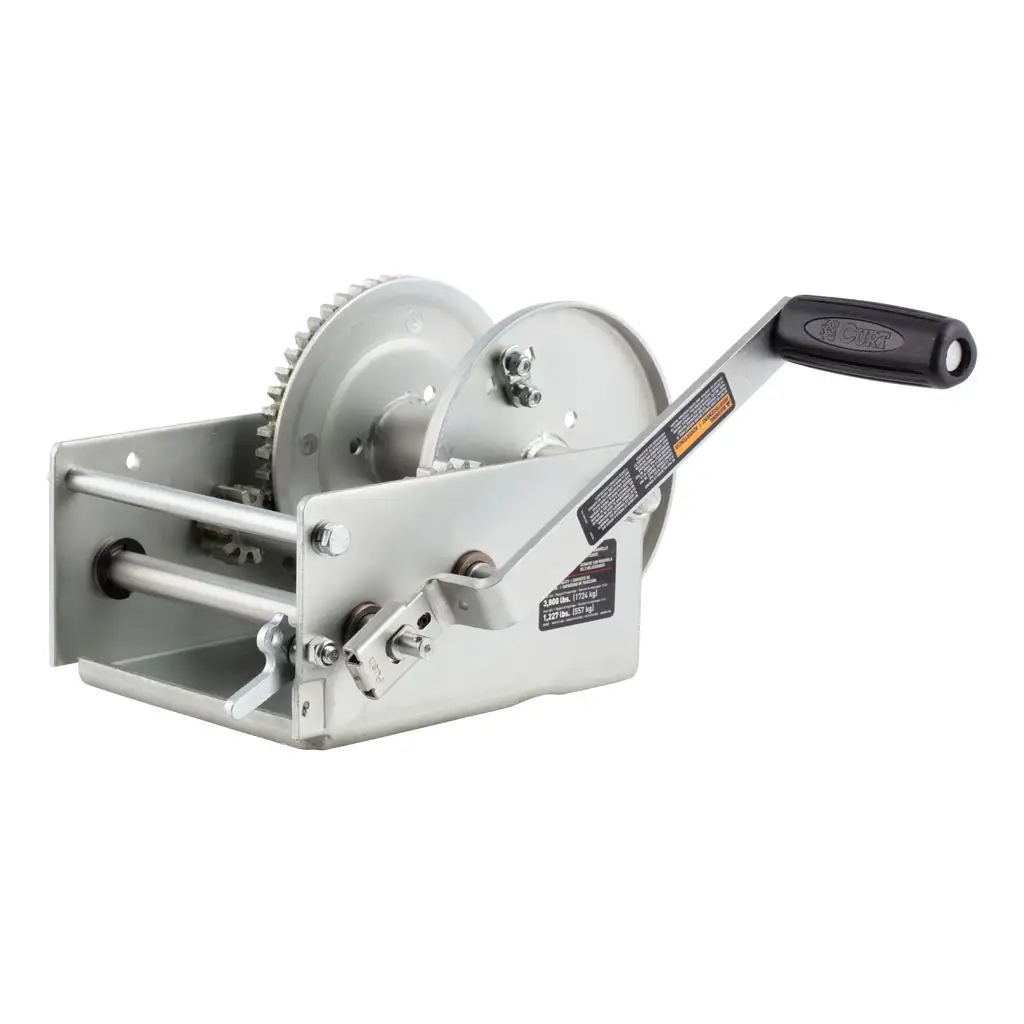 Hand-Crank 2-Speed Winch