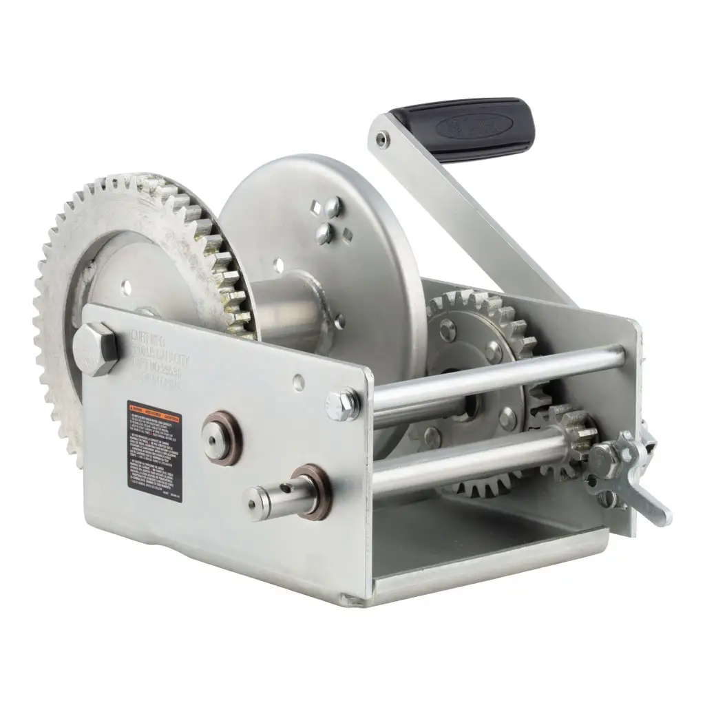 Hand-Crank 2-Speed Winch - Thumbnail 2