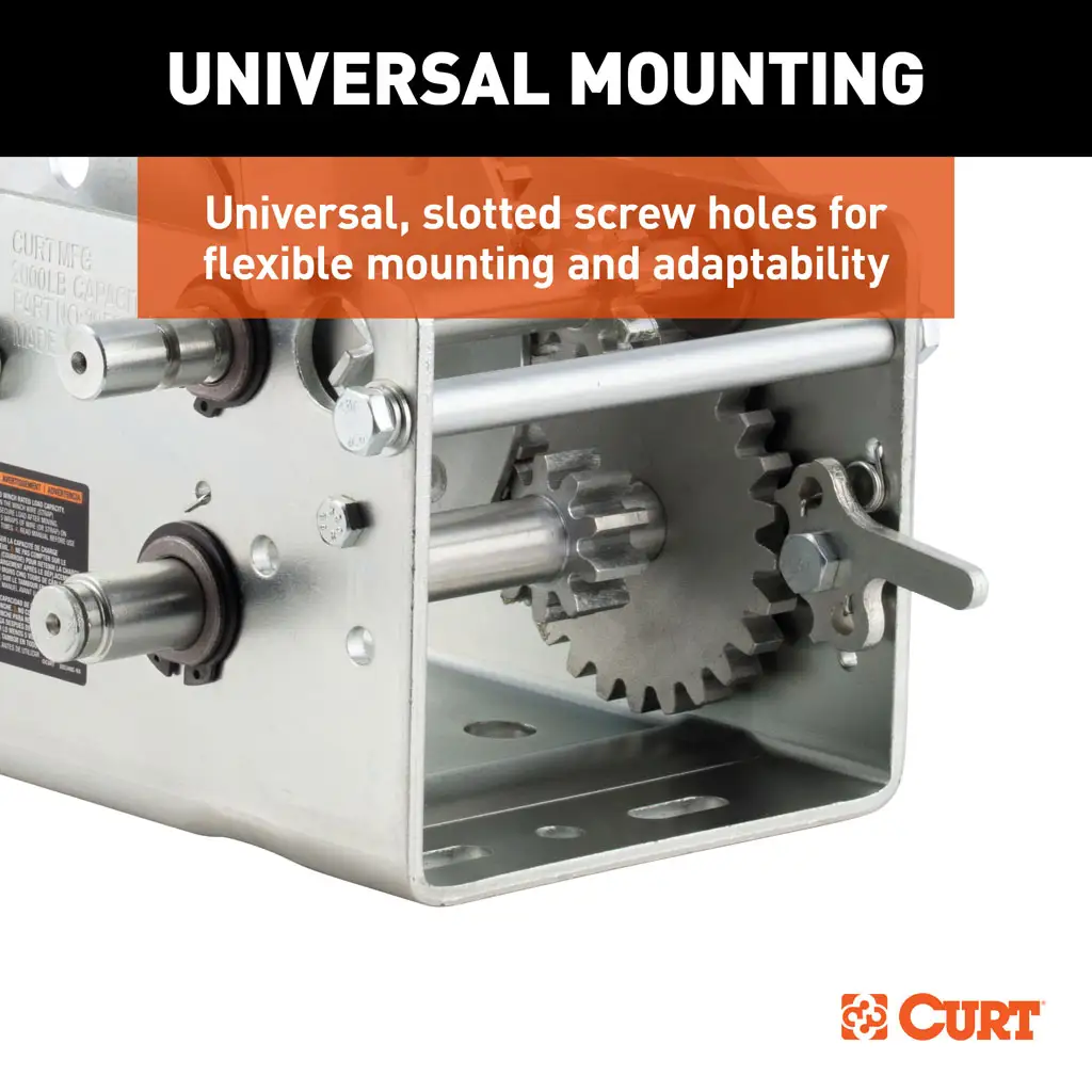 Hand-Crank 2-Speed Winch - Thumbnail 22