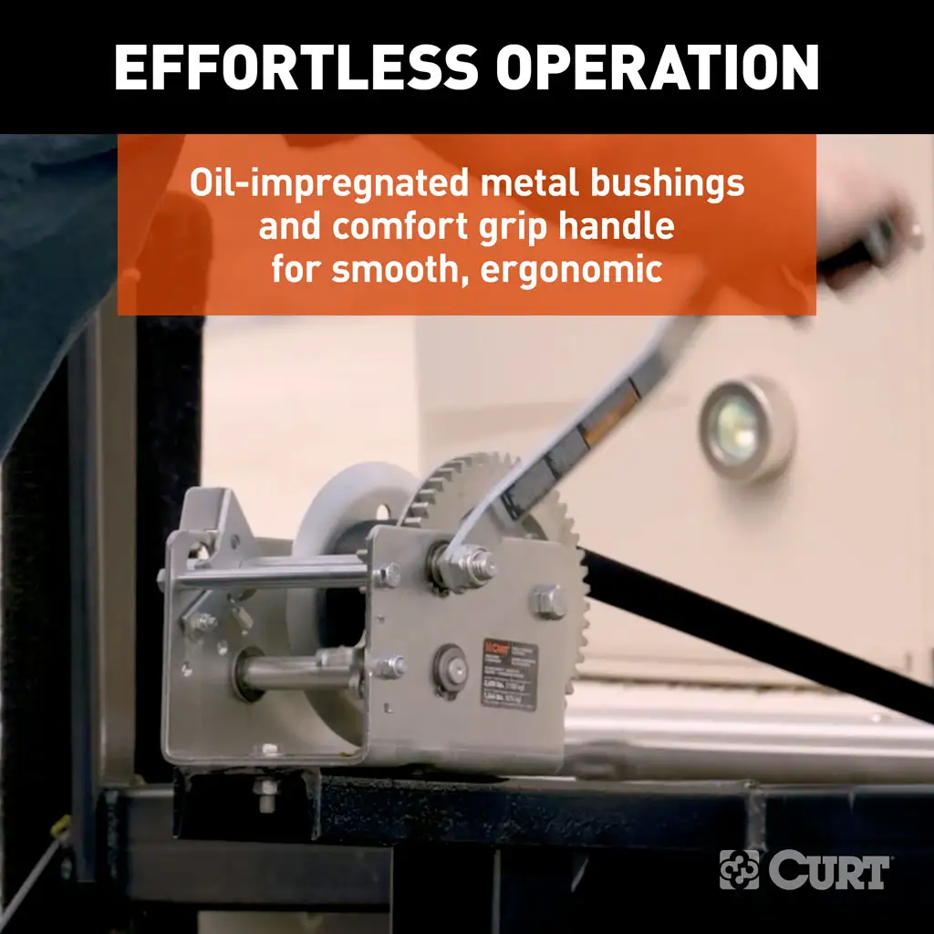 Hand-Crank 2-Speed Winch - Thumbnail 23