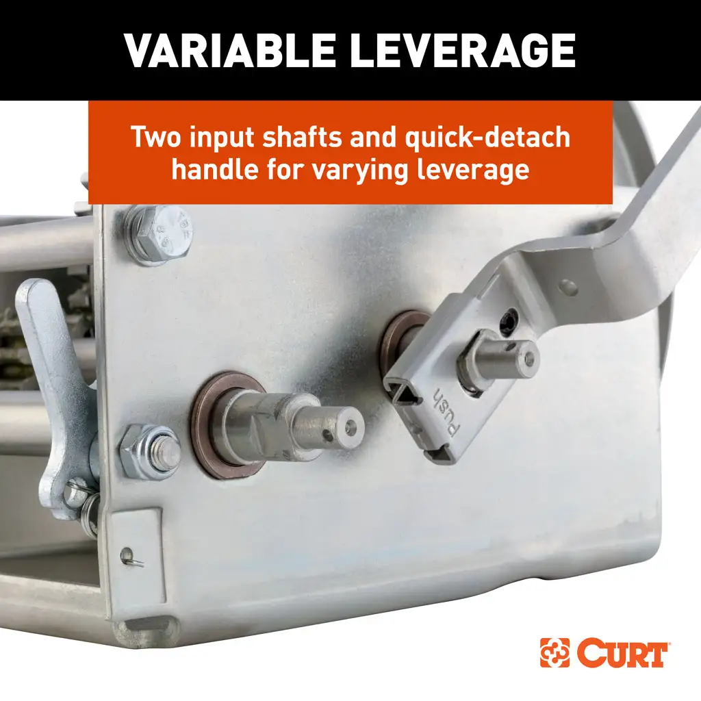 Hand-Crank 2-Speed Winch - Thumbnail 7