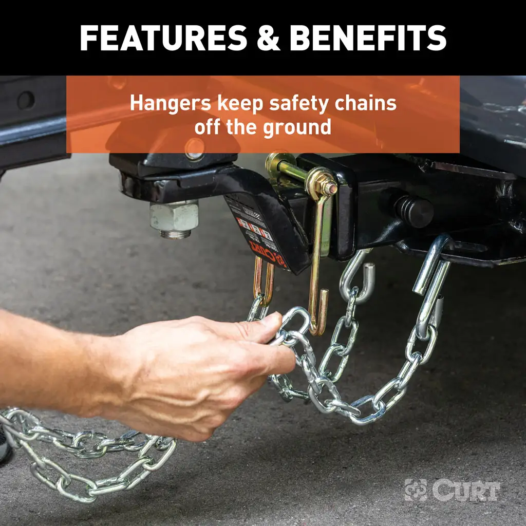 Trailer Safety Chain Holder Bracket - Thumbnail 5