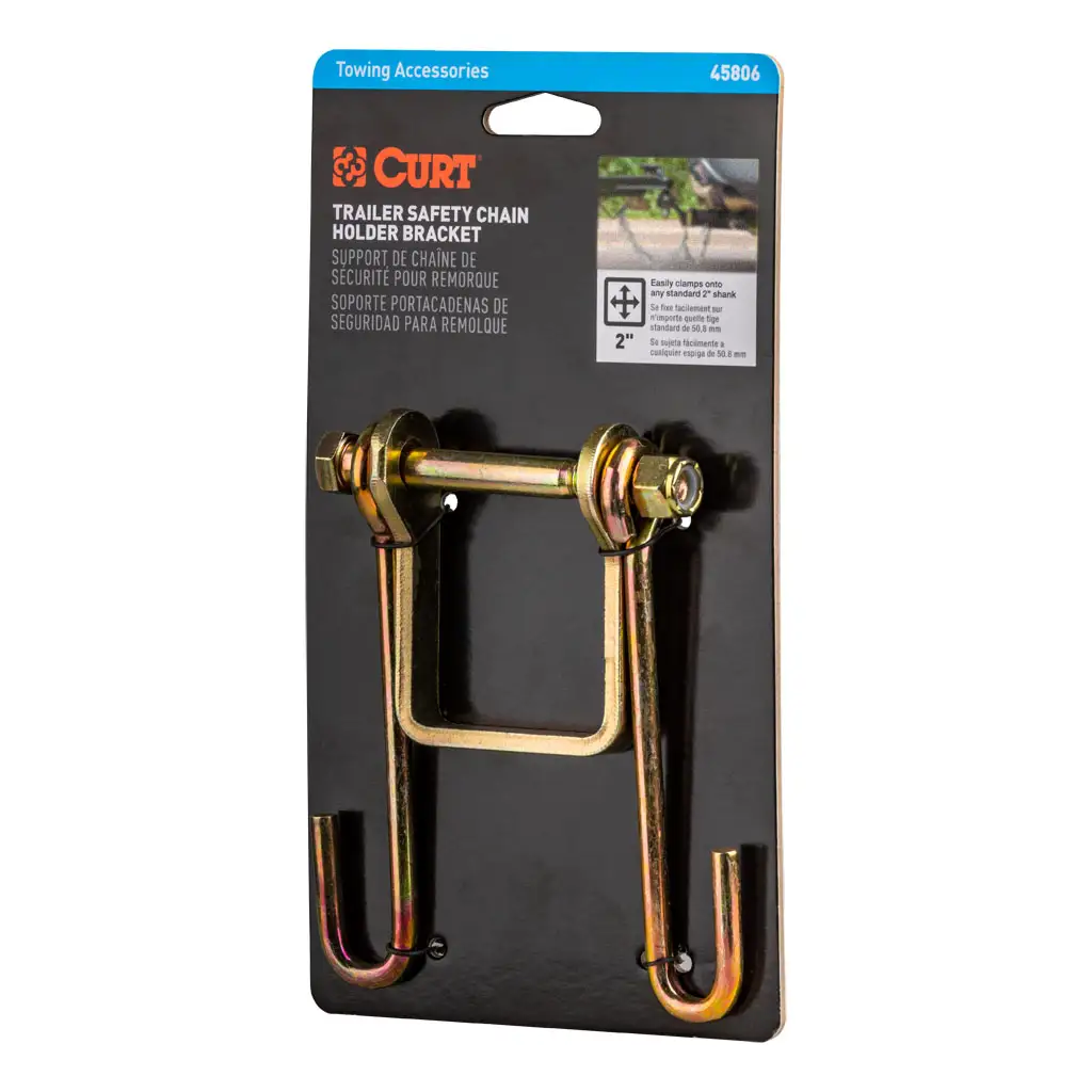 Trailer Safety Chain Holder Bracket - Thumbnail 6