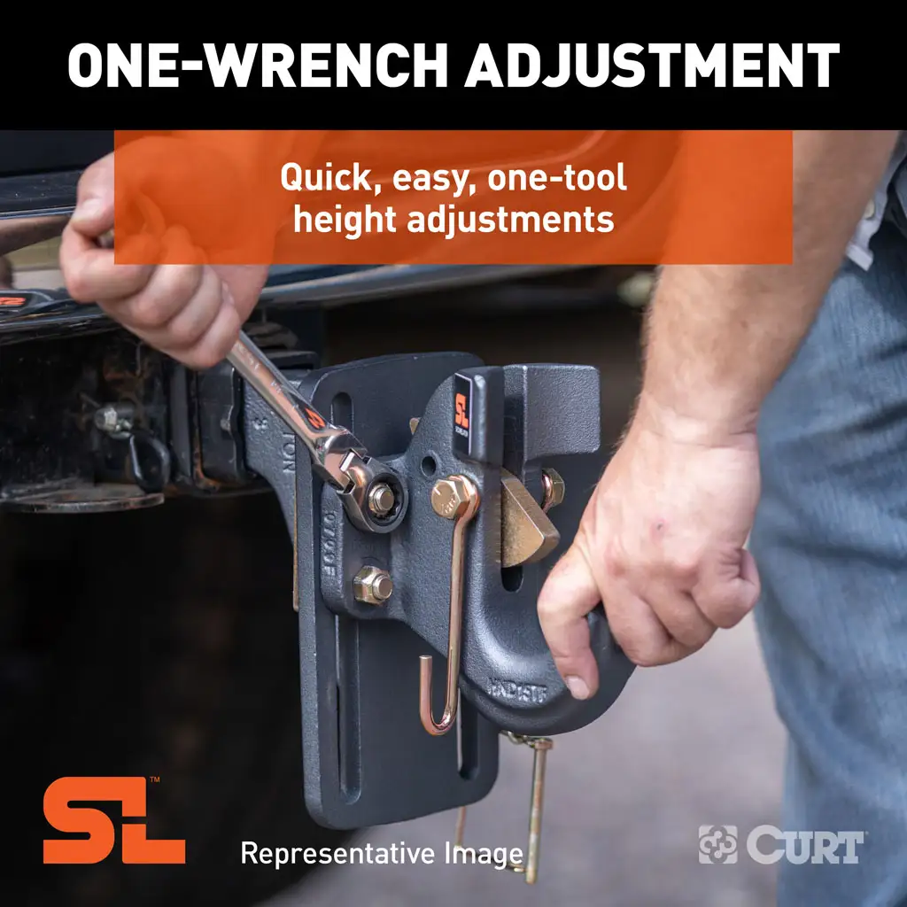 SecureLatch Adjustable Pintle Mount - Thumbnail 5
