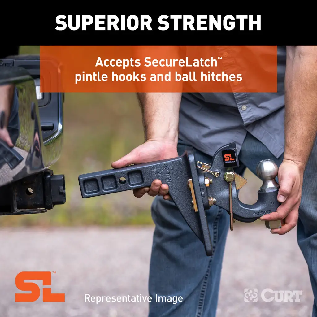 SecureLatch Adjustable Pintle Mount - Thumbnail 6