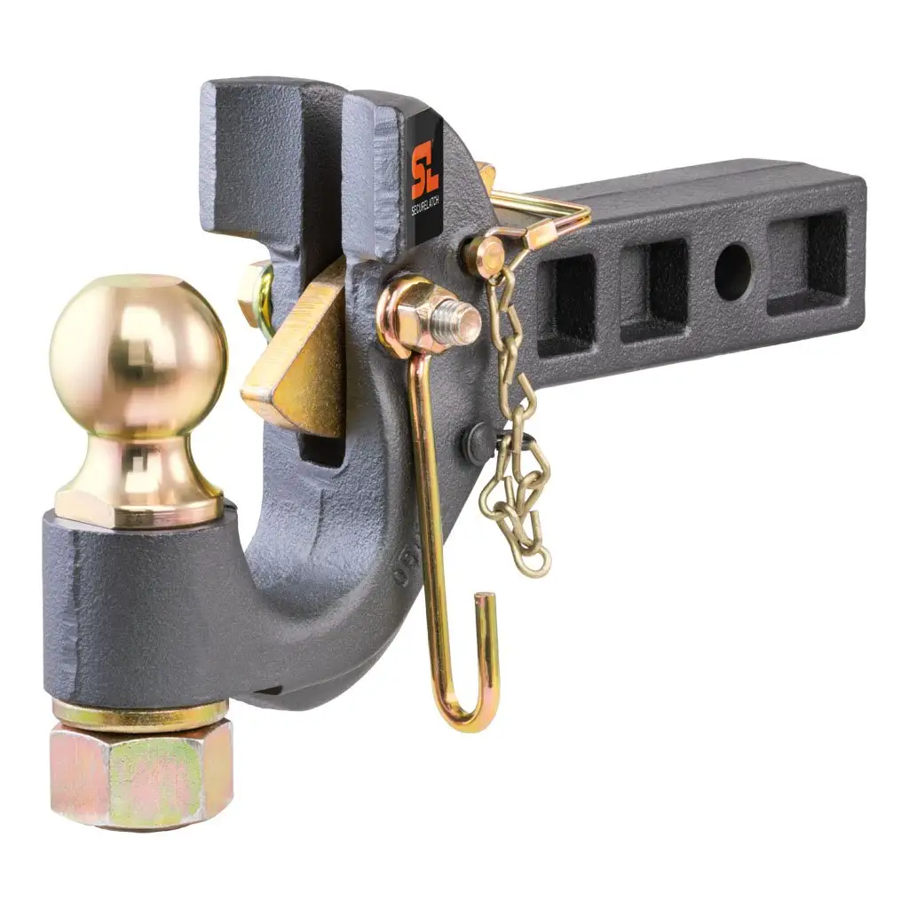 SecureLatch Receiver-Mount Ball & Pintle Hitch