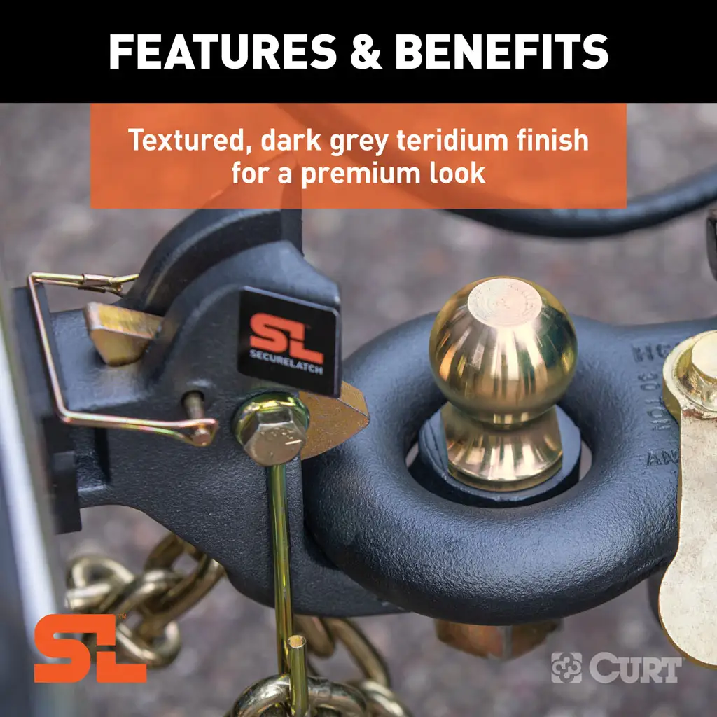 SecureLatch Receiver-Mount Ball & Pintle Hitch - Thumbnail 8