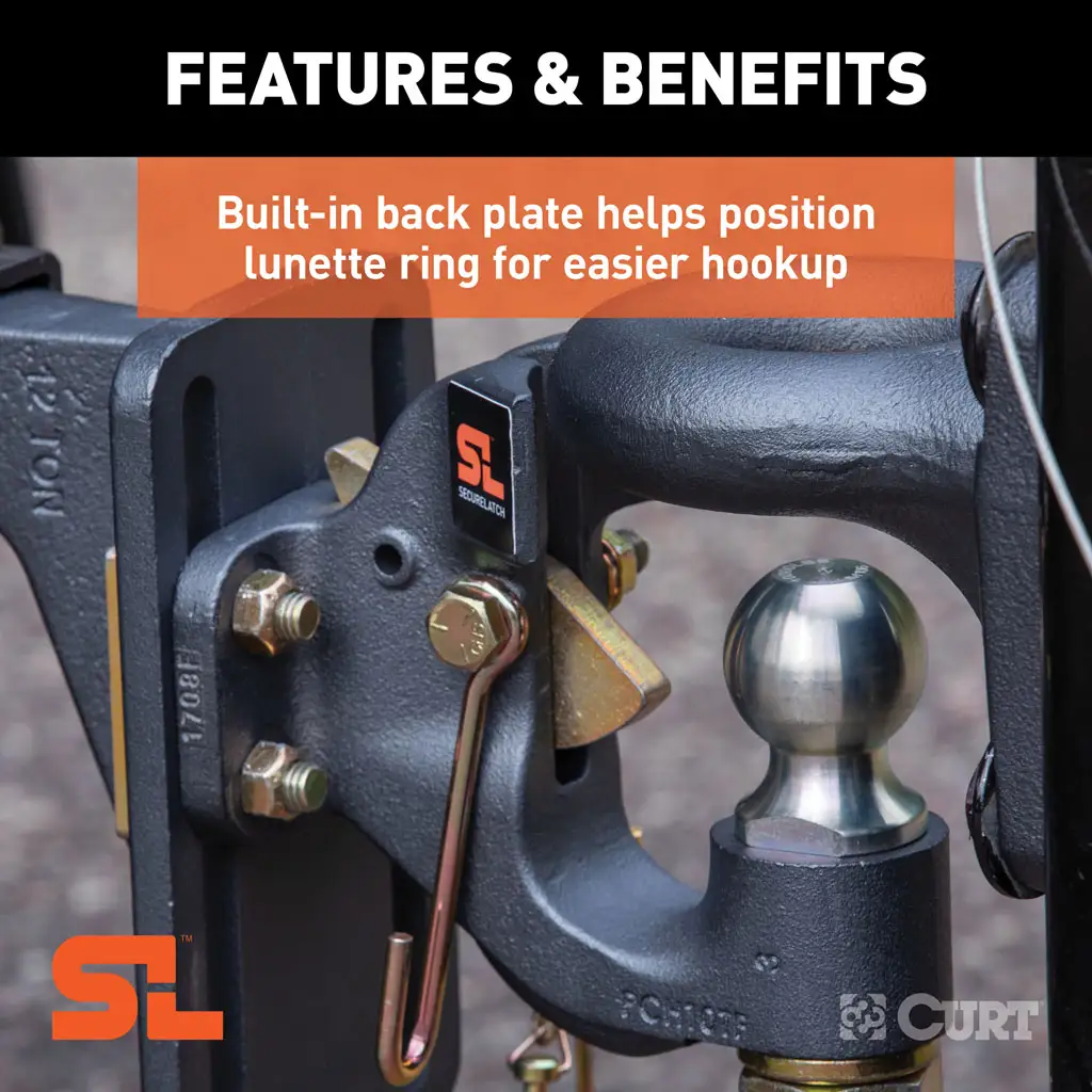 SecureLatch Ball & Pintle Hitch - Thumbnail 4