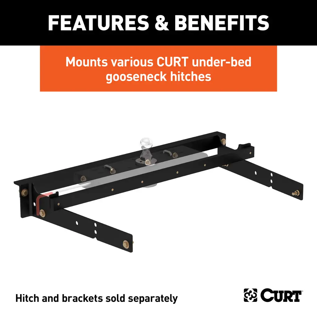 Under-Bed Gooseneck Installation Brackets - Thumbnail 7
