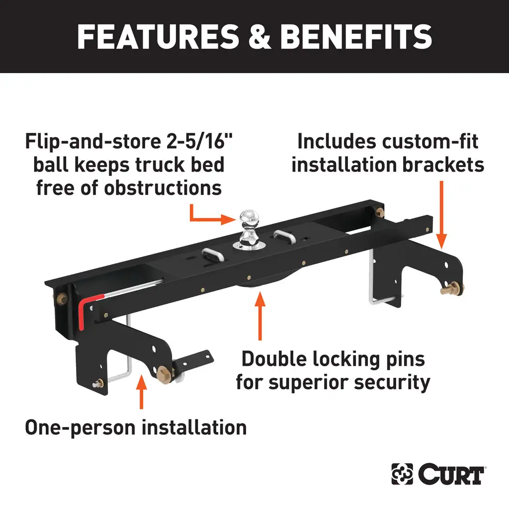 Double Lock EZr Gooseneck Hitch Kit - Thumbnail 34