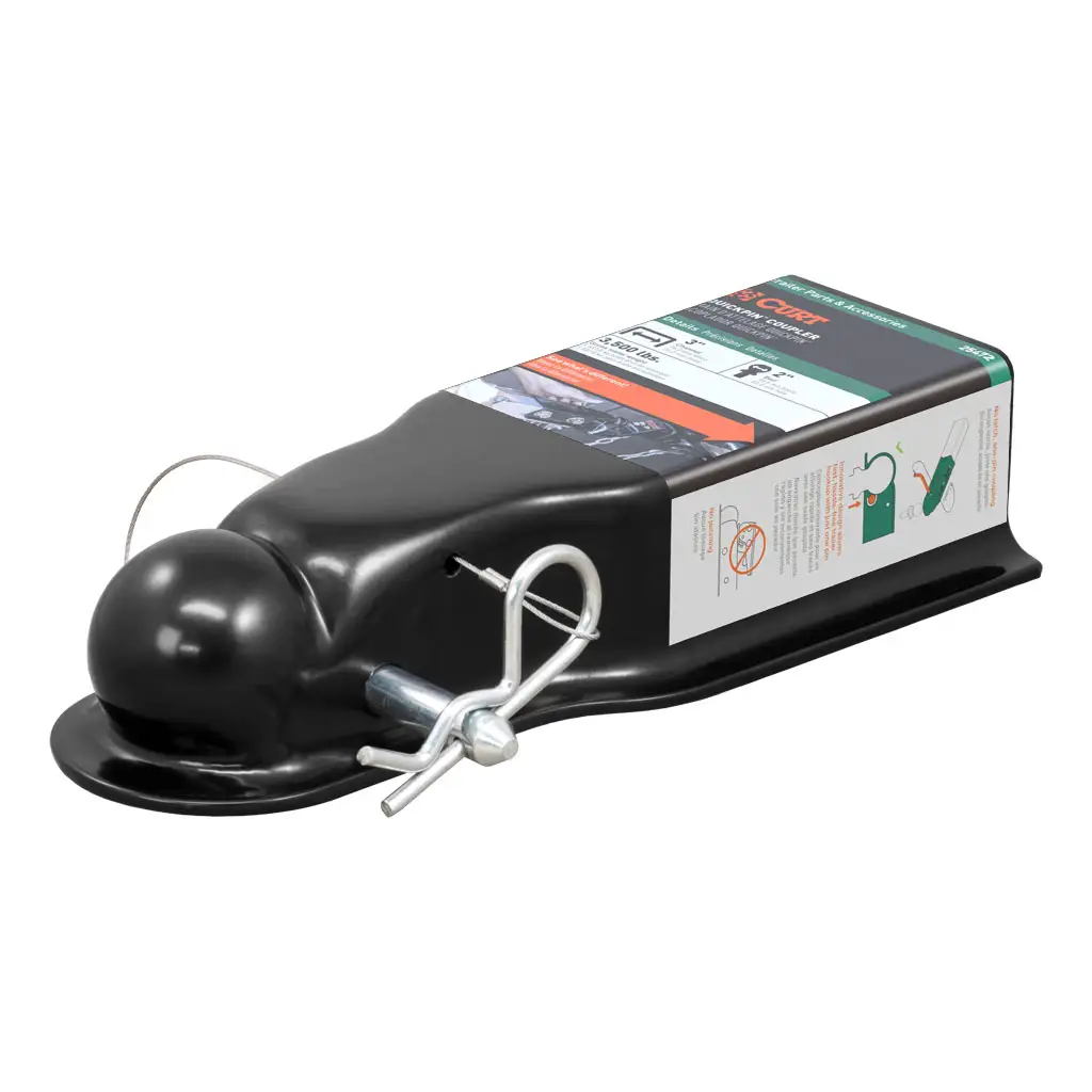 QuickPin No-Latch 2" Trailer Coupler