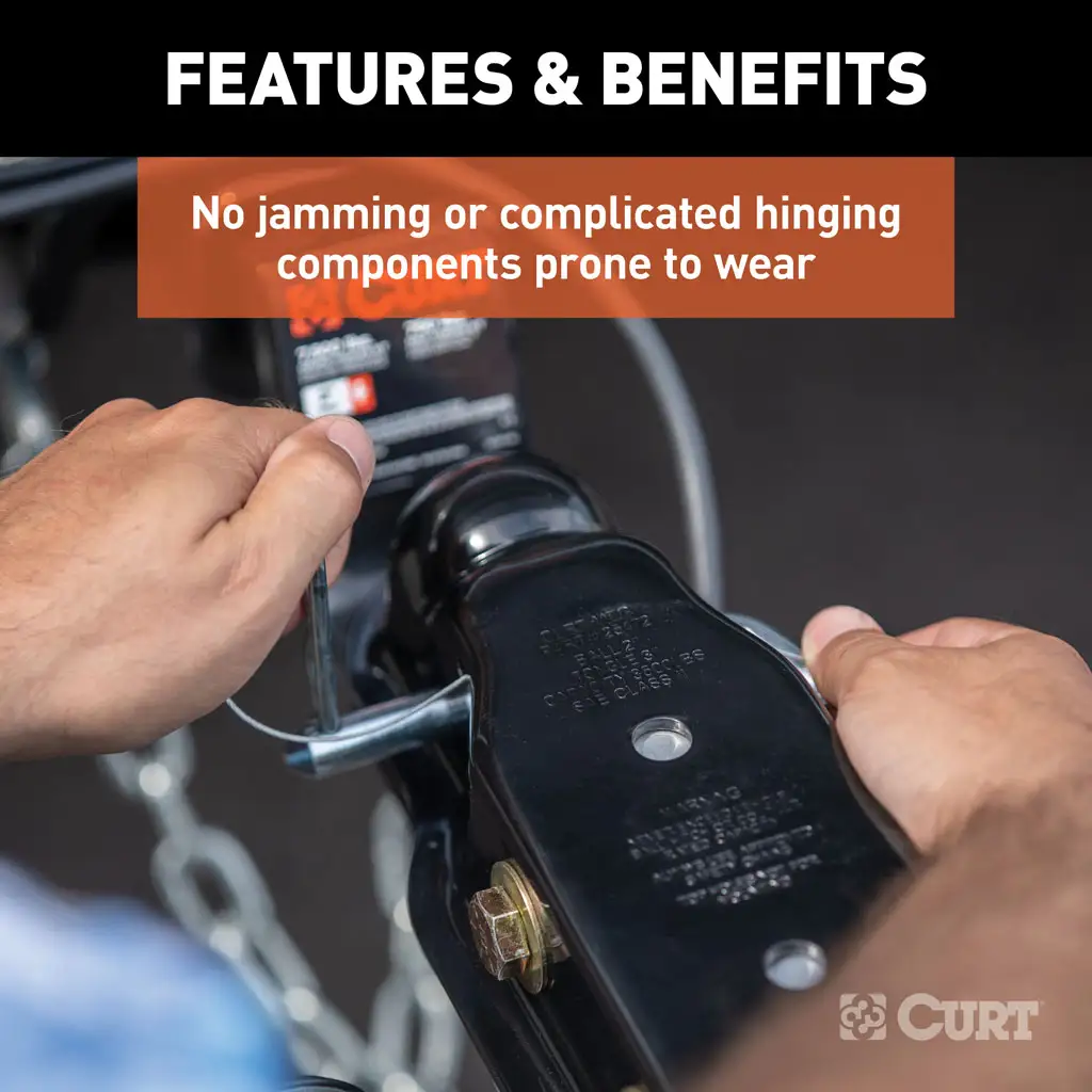 QuickPin No-Latch 2" Trailer Coupler - Thumbnail 6