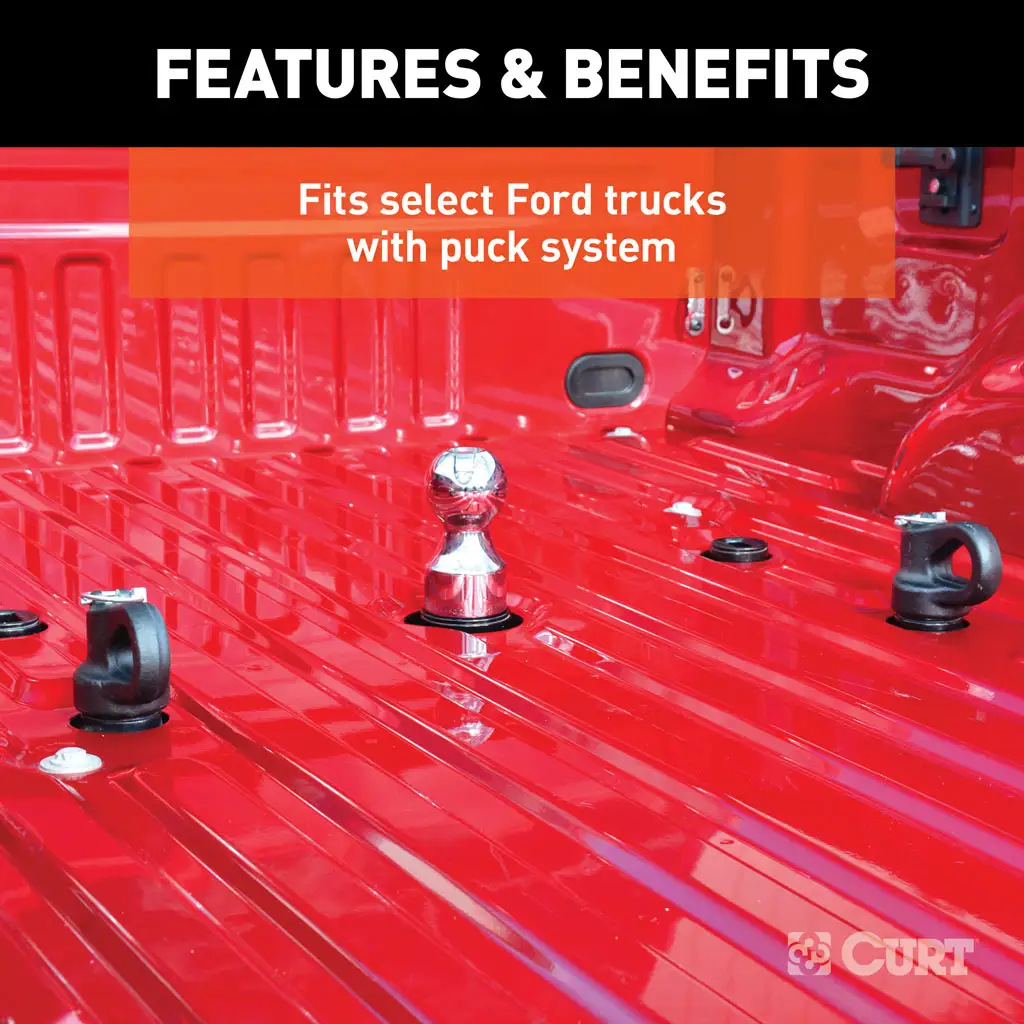 OEM Puck System 3" Gooseneck Ball - Thumbnail 17