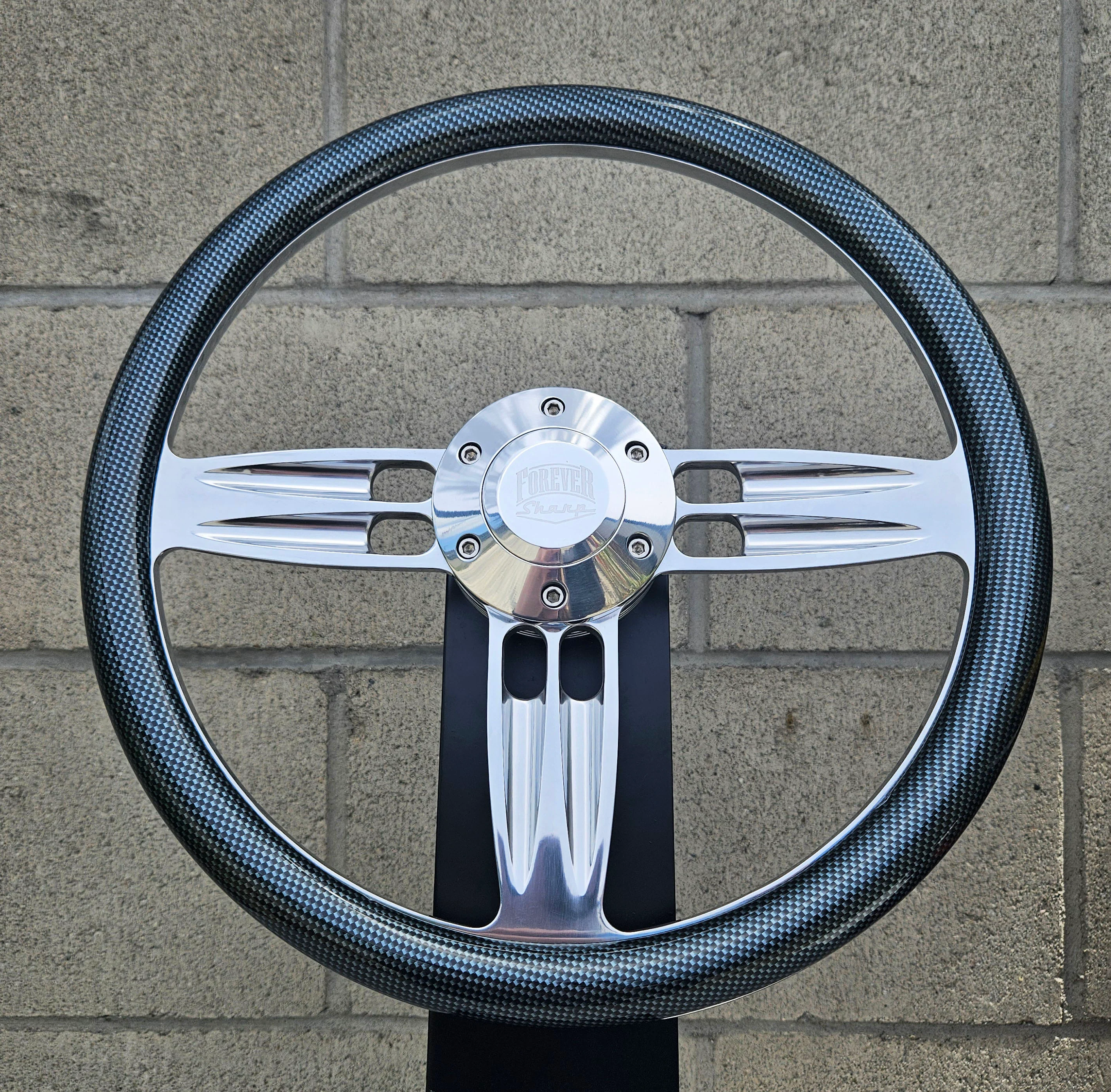 14" Polished Double Barrel Half Wrap - Thumbnail 15