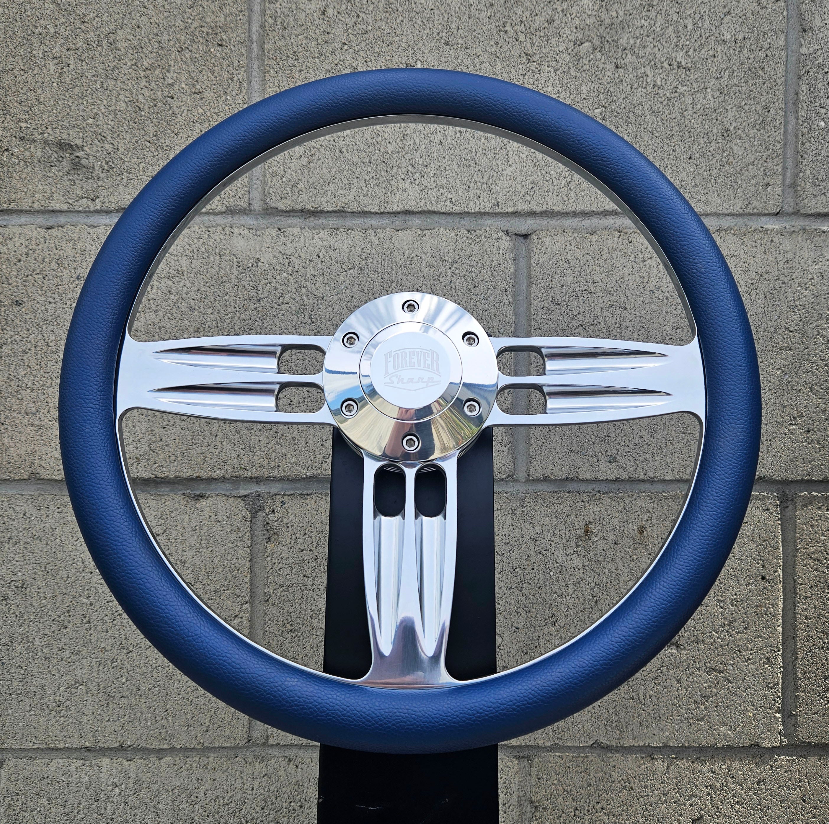 14" Polished Double Barrel Half Wrap - Thumbnail 47