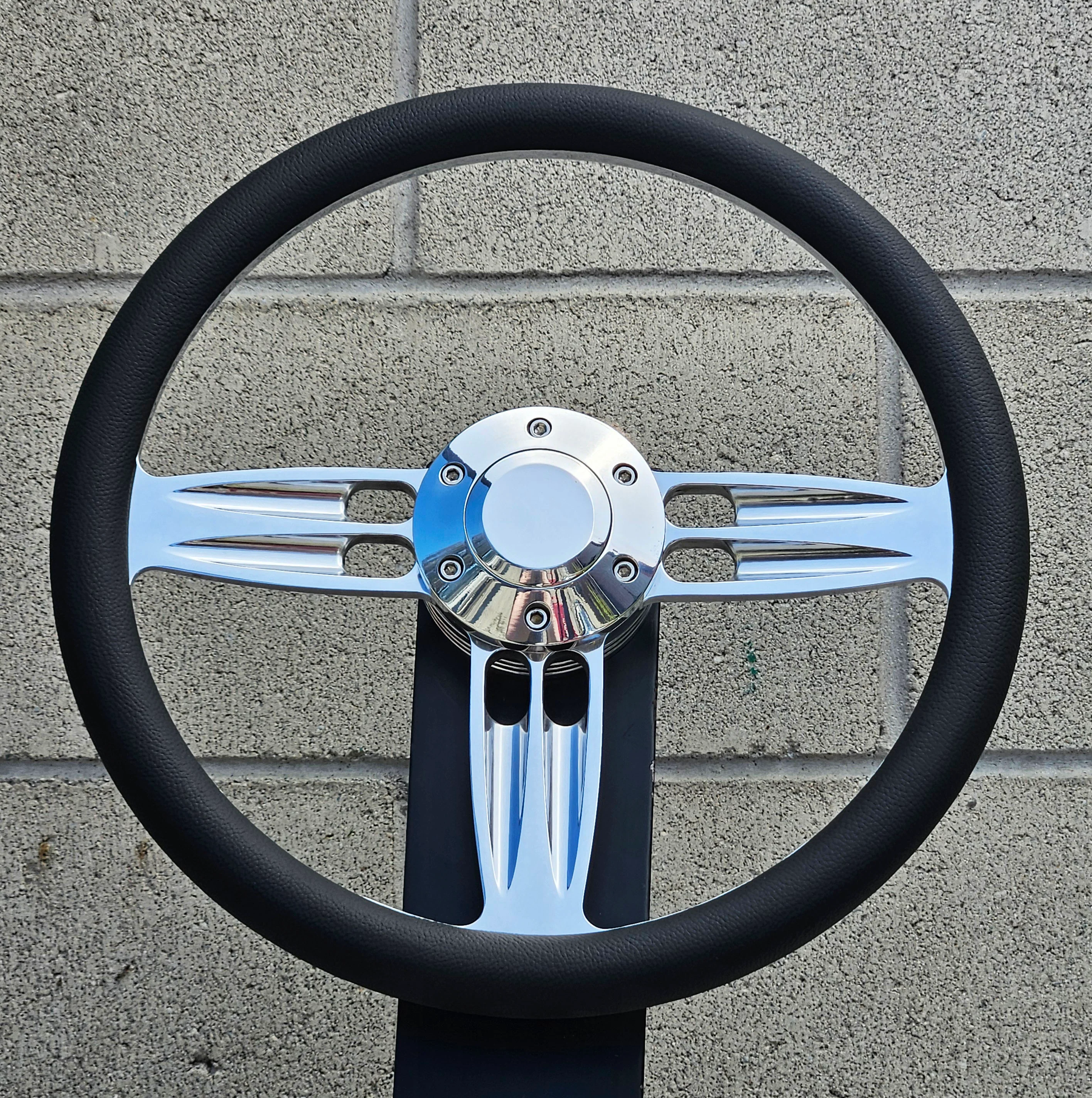 14" Polished Double Barrel Half Wrap - Thumbnail 58