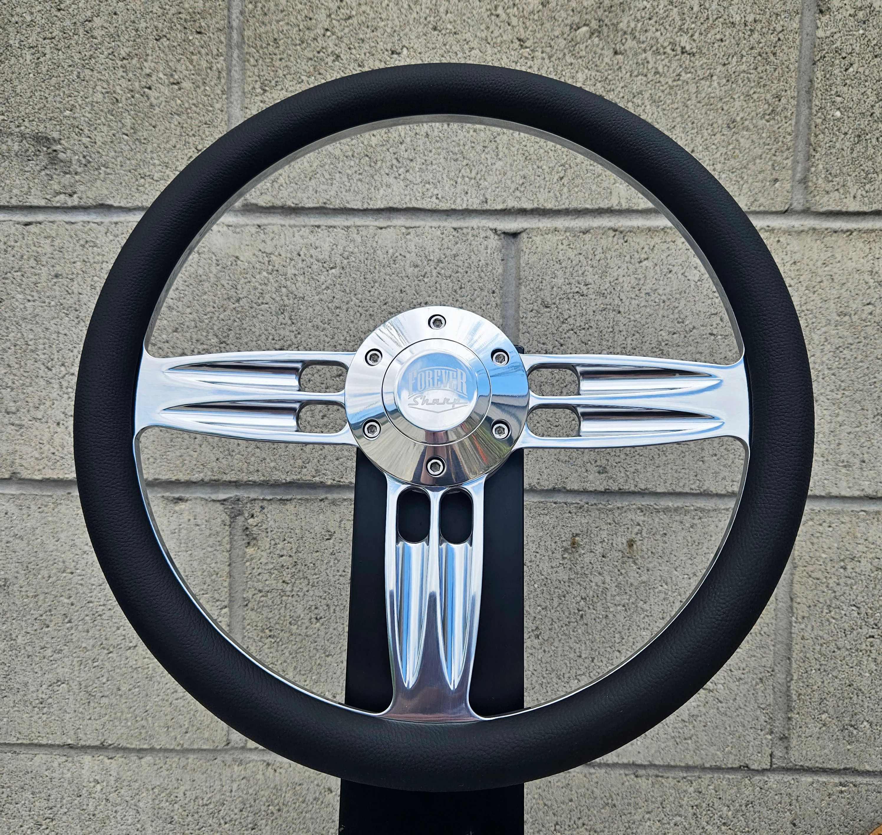 14" Polished Double Barrel Half Wrap - Thumbnail 63