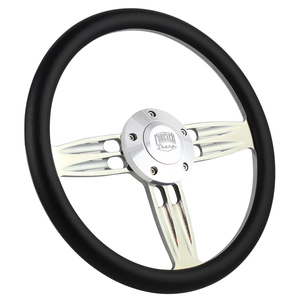 14" Polished Double Barrel Half Wrap - Thumbnail 69