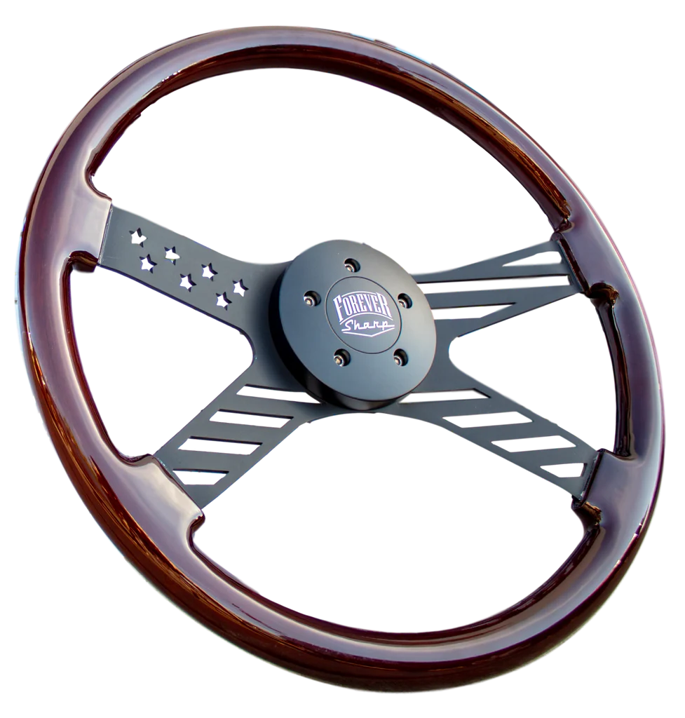 18" Black Stars and Stripes- Dark - Thumbnail 2