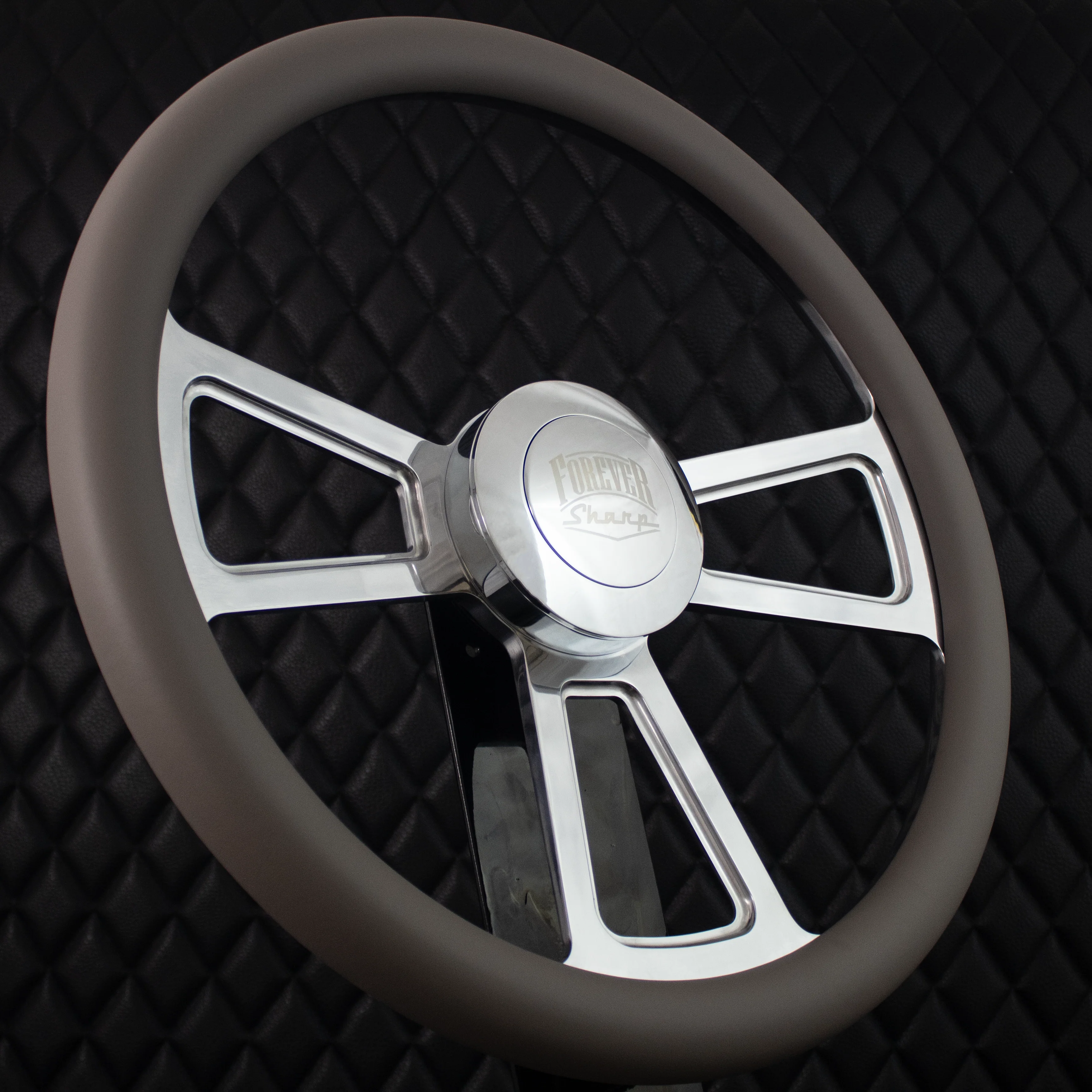 18" Polished Half Wrap Muscle Wheel- Vinyl - Thumbnail 11