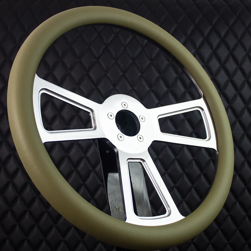 18" Polished Half Wrap Muscle Wheel- Vinyl - Thumbnail 37